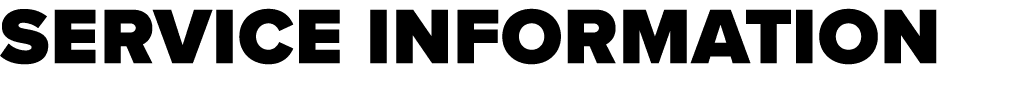 Service information