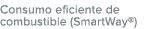 Consumo eficiente de combustible (SmartWay®)
