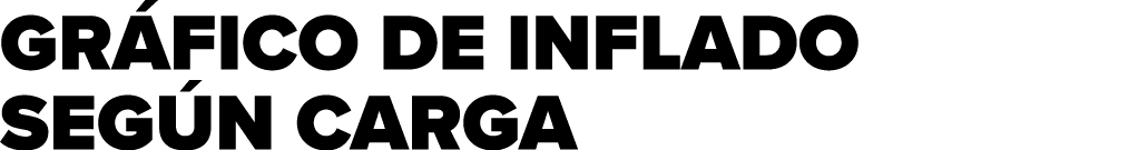 GR FICO DE INFLADO SEG N CARGA