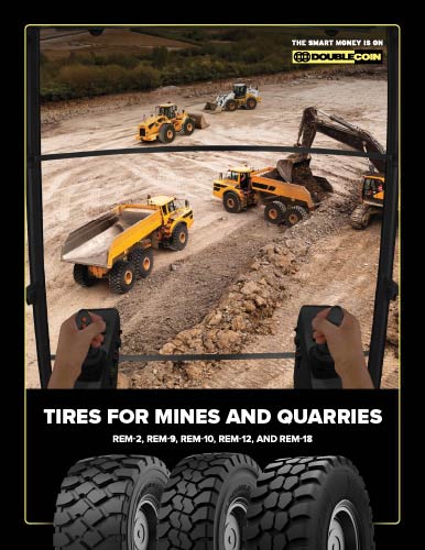 Tires for Mines and Quarries
