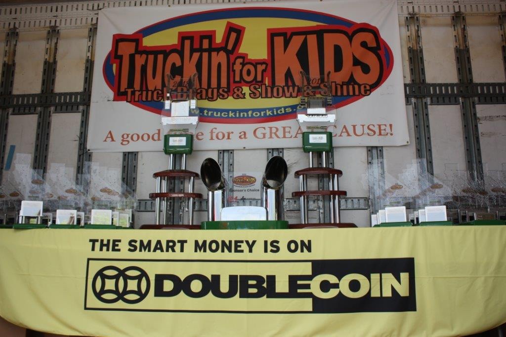 Double Coin - Truckin for Kids trophies