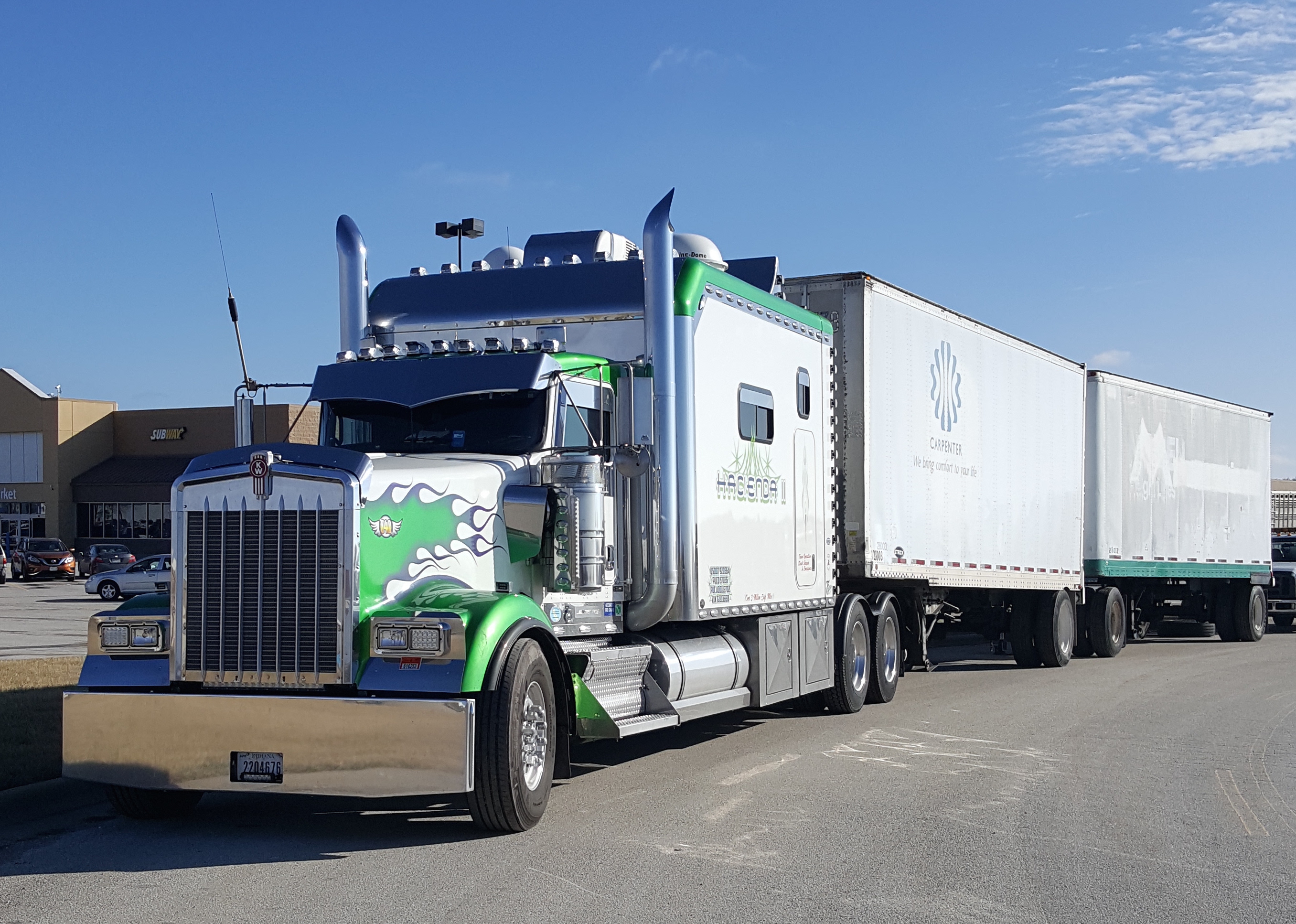 Glen Rice truck