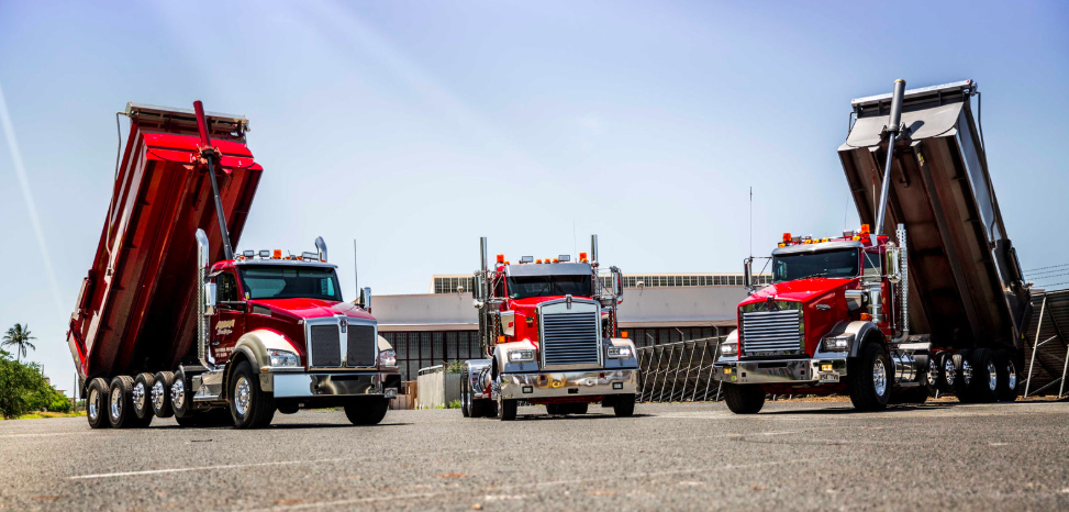 aloha trucking trucks