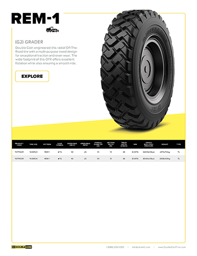 REM1 Specification Sheet