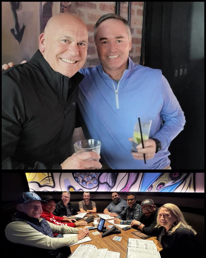 Image for the Tweet beginning: We took our team south