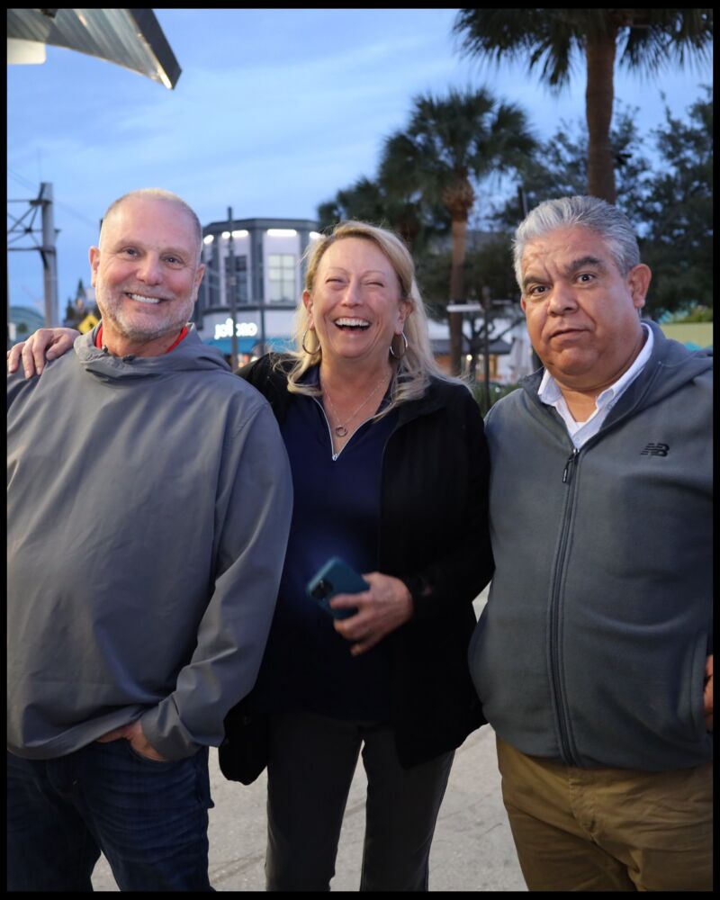 Image for the Tweet beginning: We took our team south