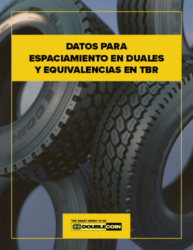 Datos para Espaciamiento en Duales y Equivalencias en TBR